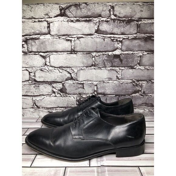 To Boot New York NUOVO Black Leather Lace Up Dress Oxfords Men’s Sz 11M US/44EU - Picture 1 of 16